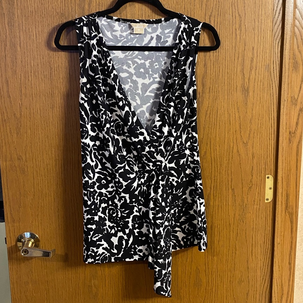 NWOT Michael Kors Knotted Blouse